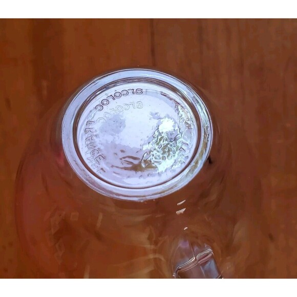 Coffee Tea 8oz Arcoroc France Clear Glass Espresso Punch Bowl Cups Set Of 8 - Picture 8 of 9